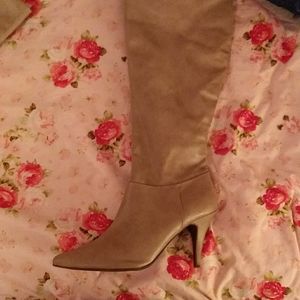 Leather Grey/Tan Pesaro Boots Size 11